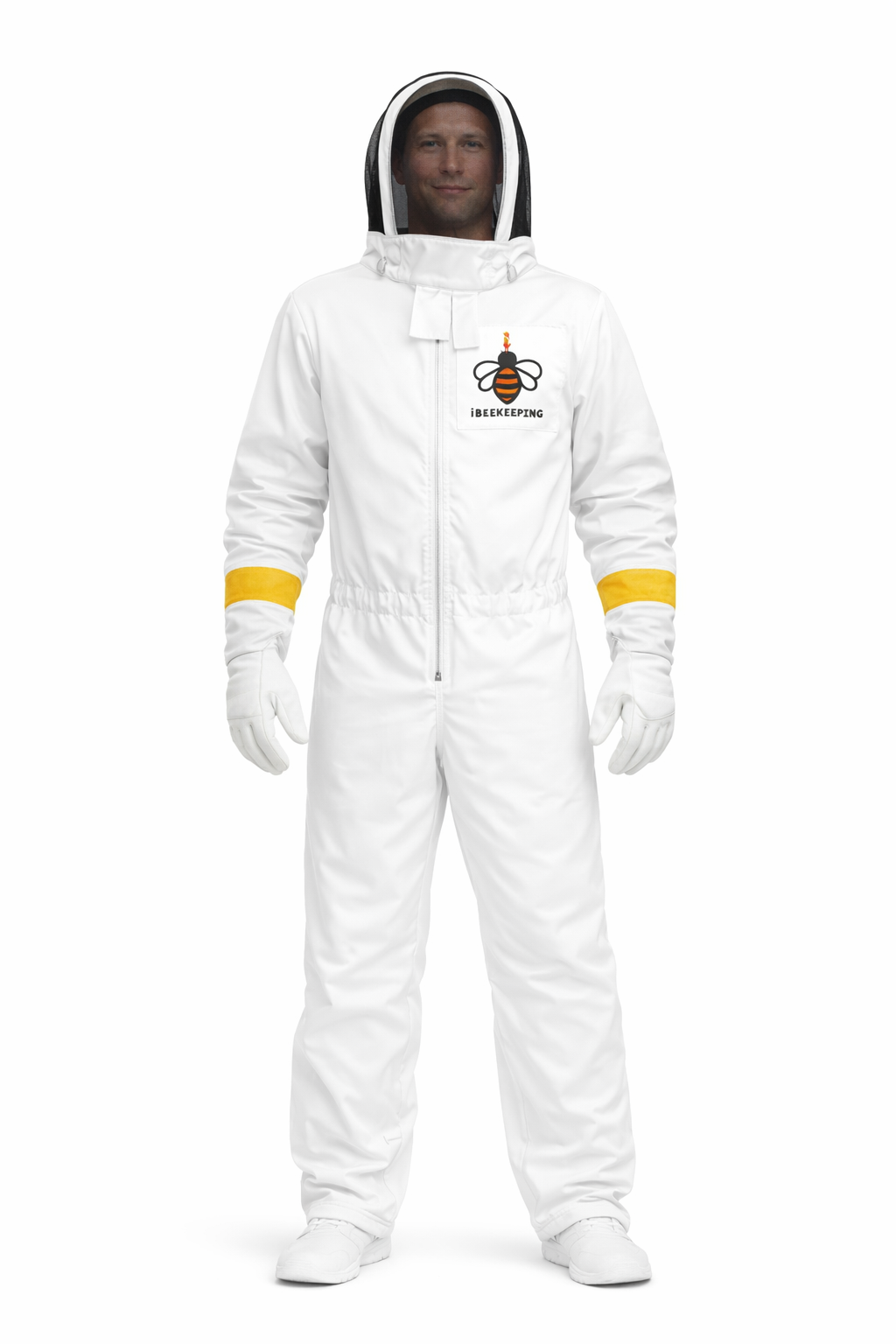 Ventilated Beekeeping Suit with Veil – Full Body Protective Bee Suit