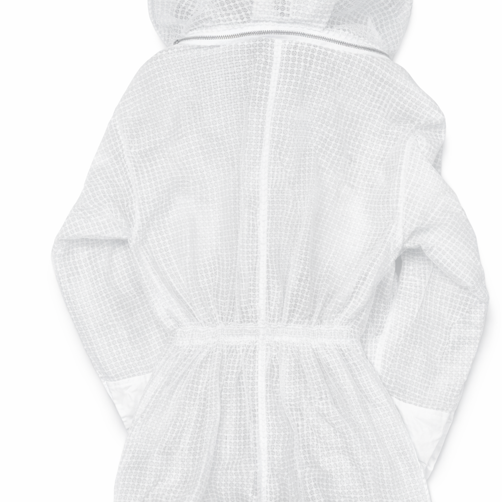3 Layer Mesh Ventilated Beekeeping Suit with Veil for Full Body Protection